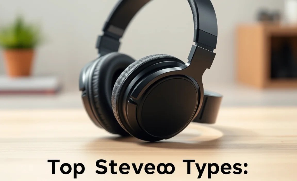 Top Stereo Headphone Types for Different Needs