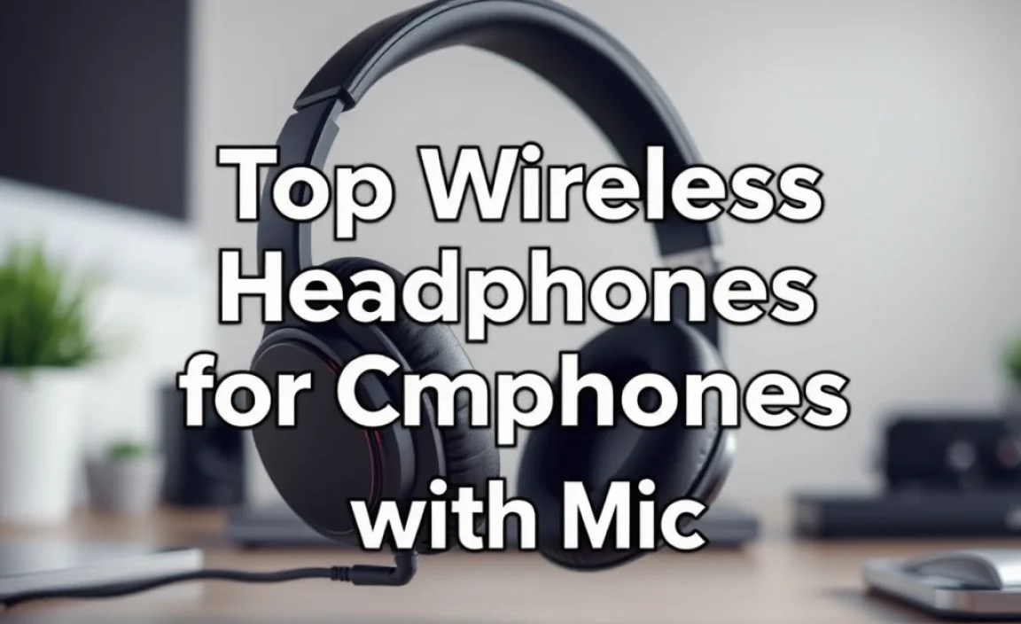 Top Wireless Headphones for Computer with Mic