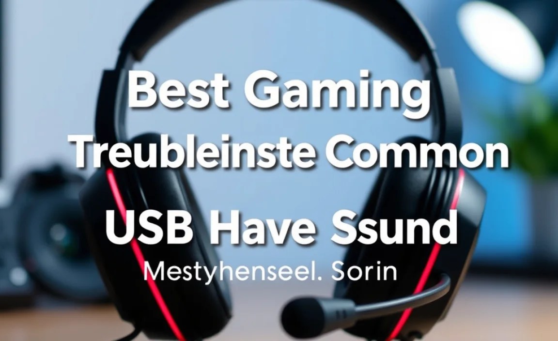 Troubleshooting Common USB Headset Issues