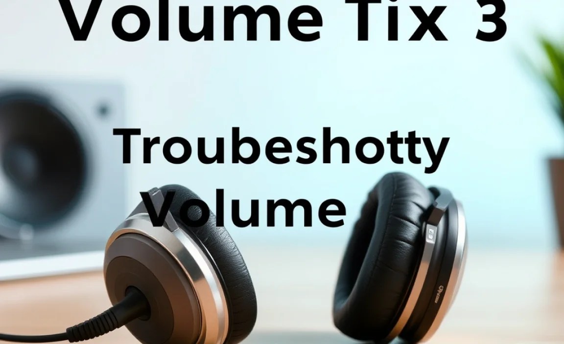 Troubleshooting Common Volume Fixes
