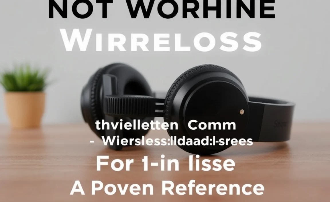 Troubleshooting Common Wireless Headphone Issues: A Quick Reference