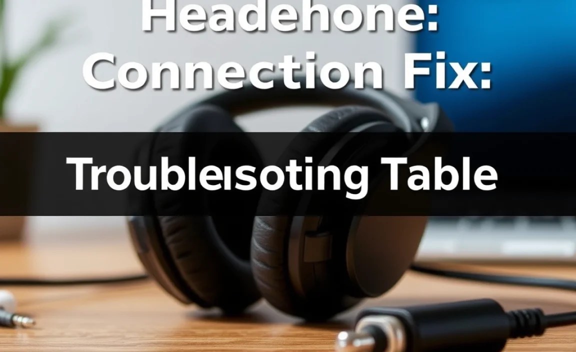 Troubleshooting Table: Quick Reference