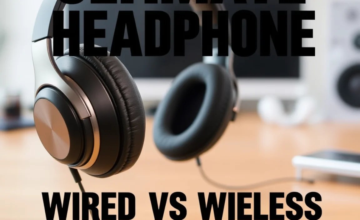 Ultimate Headphone Guide: Wired Vs Wireless Explained