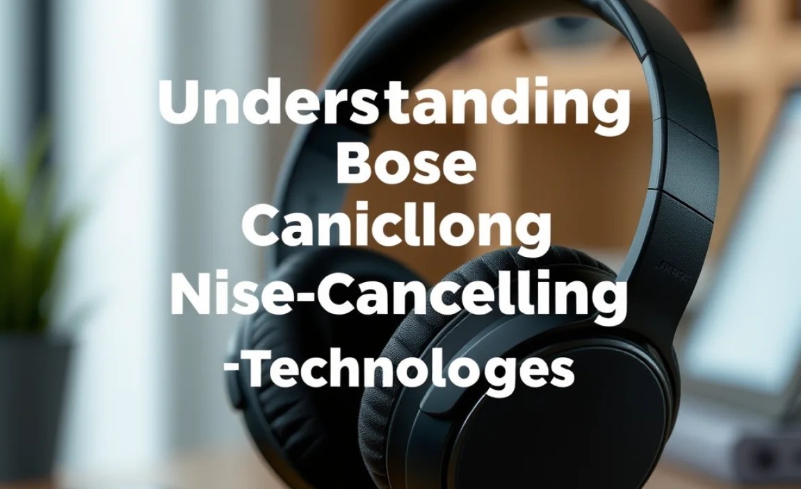 Understanding Bose Noise-Cancelling Technologies