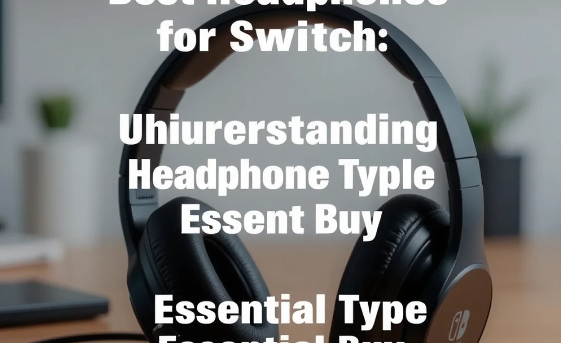 Understanding Headphone Types for the Nintendo Switch