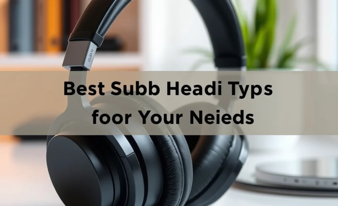 Understanding Headphone Types for Your Needs