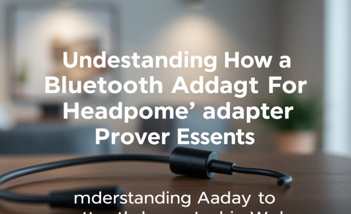 Understanding How a Bluetooth Headphone Jack Adapter Works