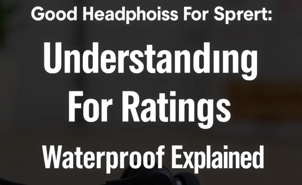 Understanding IP Ratings: Sweatproof and Waterproof Explained