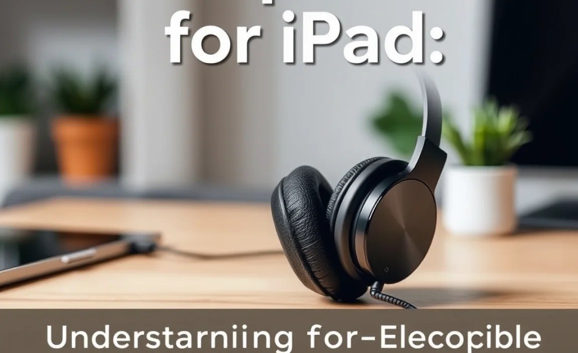 Understanding iPad-Compatible Headphone Types