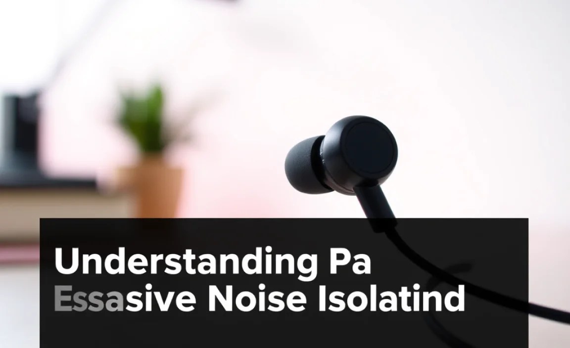 Understanding Passive Noise Isolation