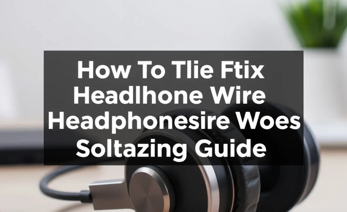 Understanding the Common Headphone Wire Woes