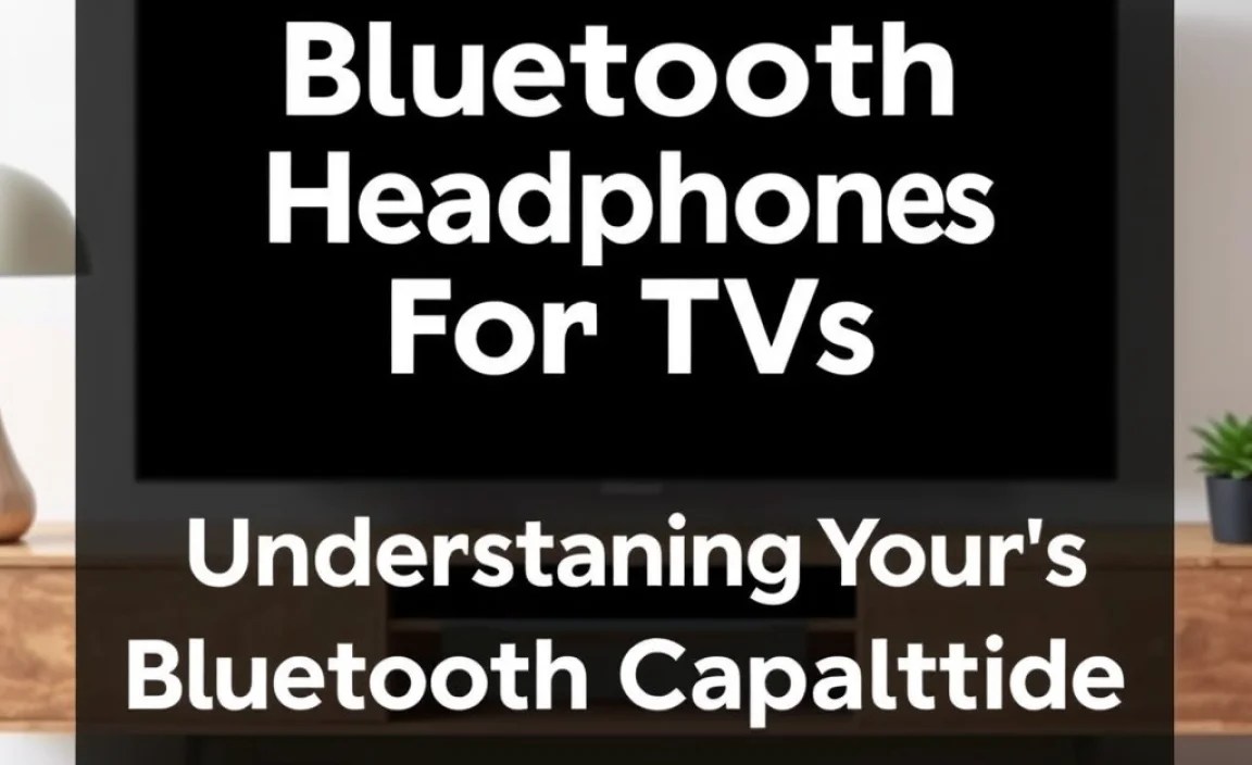 Understanding Your TV’s Bluetooth Capabilities