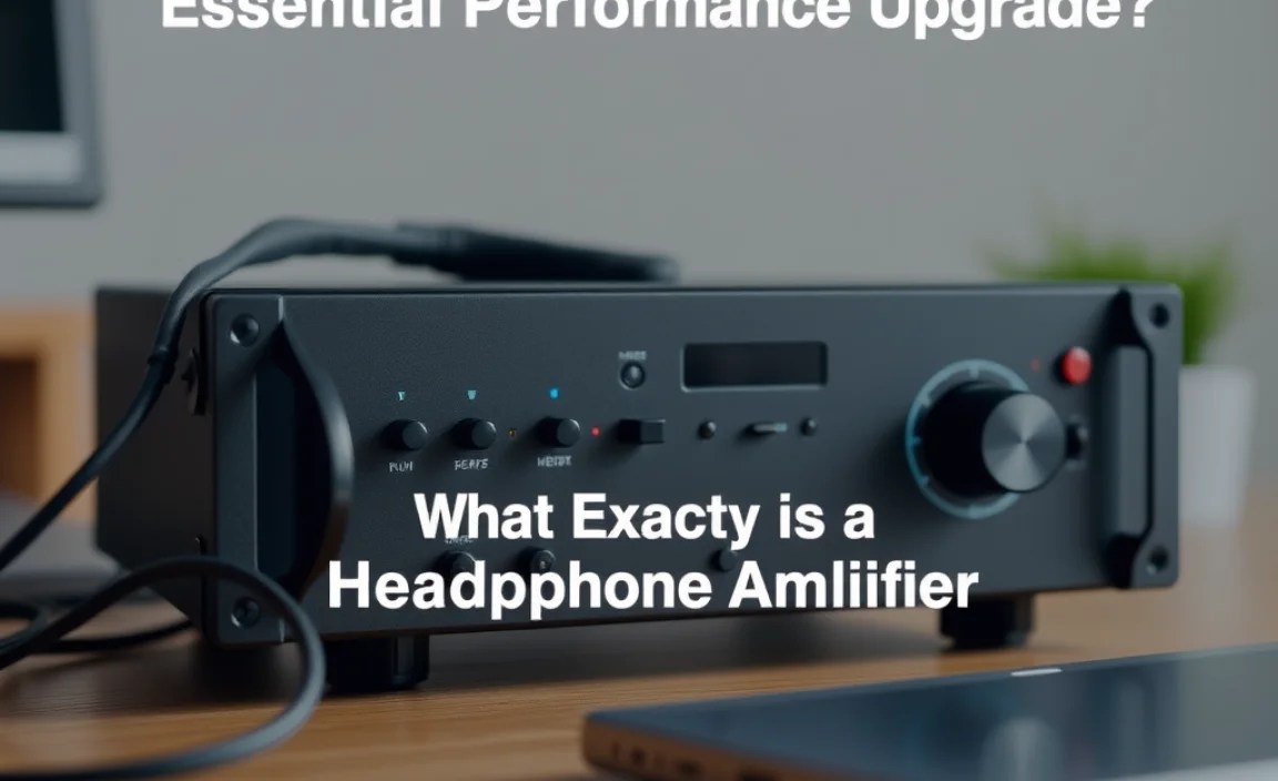 What Exactly is a Headphone Amplifier?