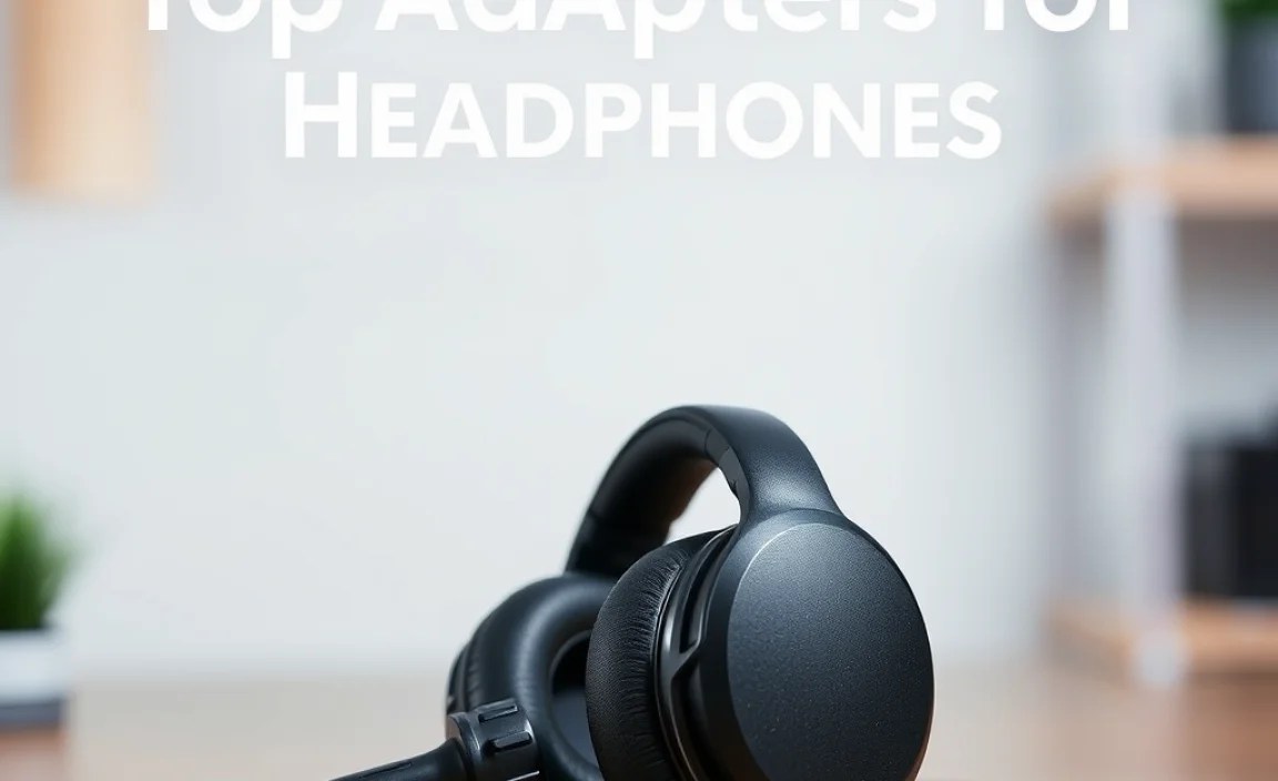 What is adapters for headphones?