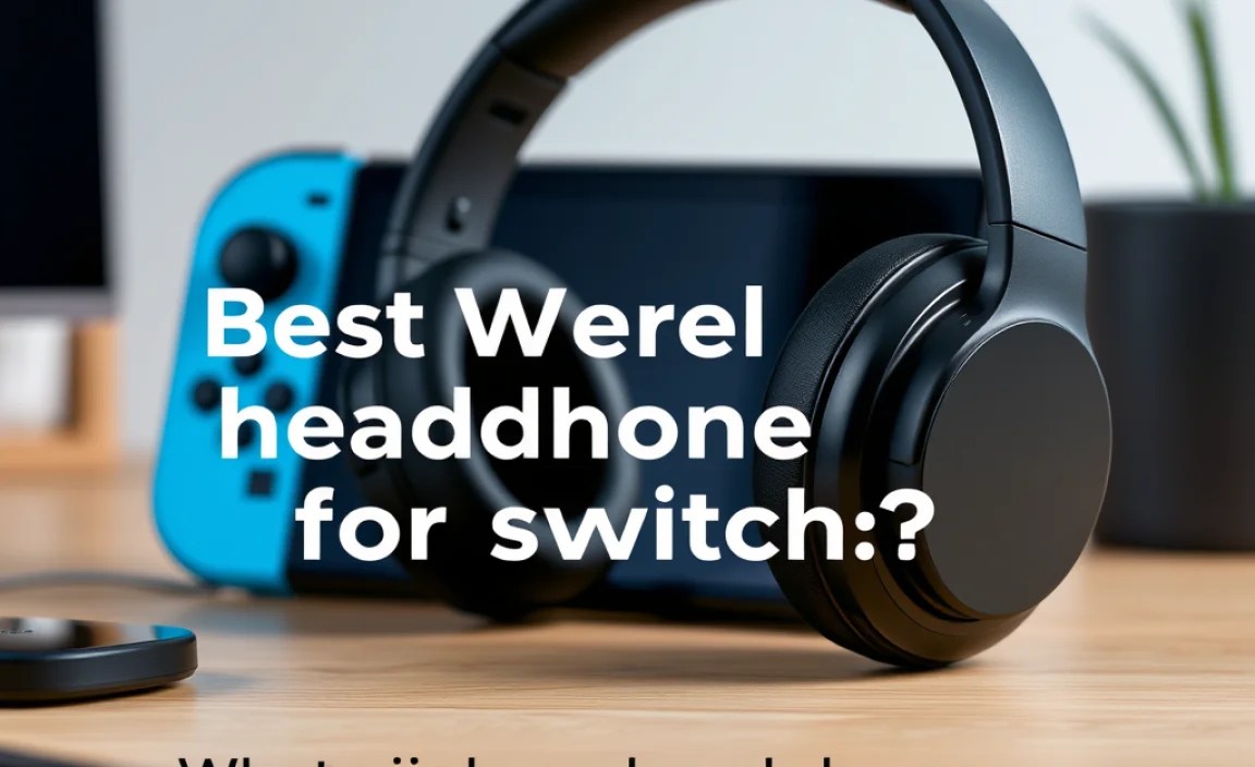 What is wireless headphones for switch?