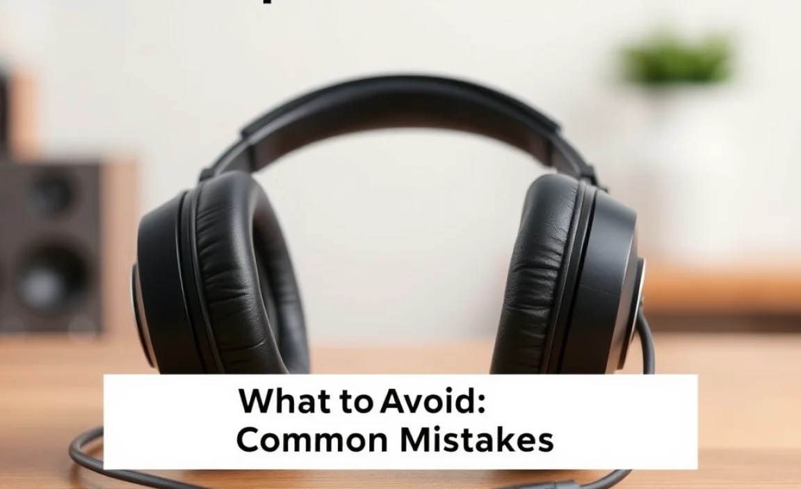 What to Avoid: Common Mistakes