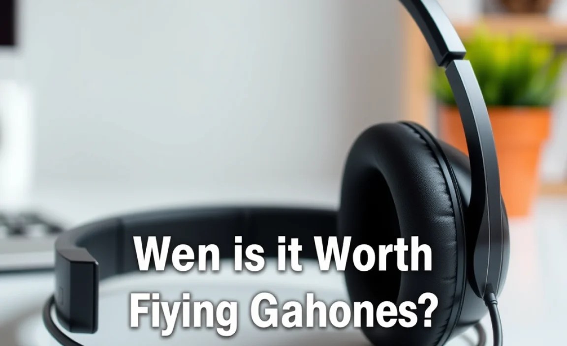 When is it Worth Fixing Headphones?
