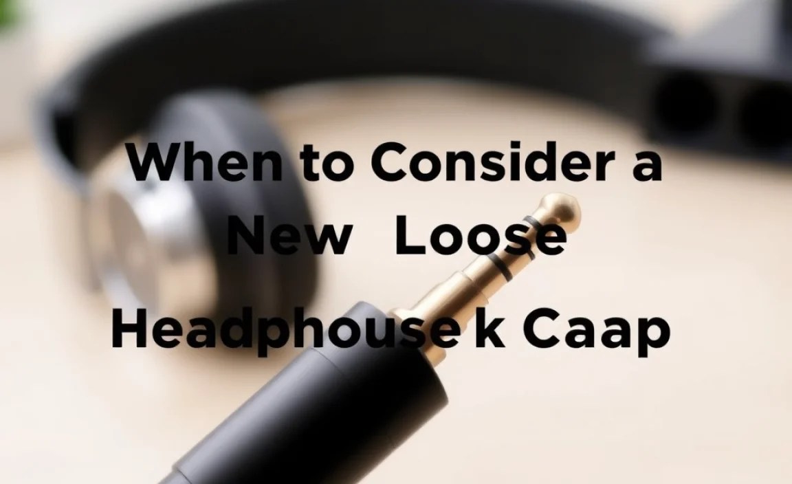 When to Consider a New Headphone Jack or Cable