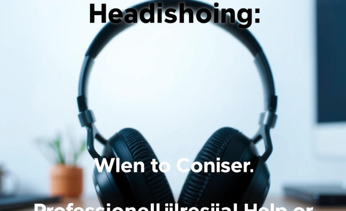 When to Consider Professional Help or Replacement