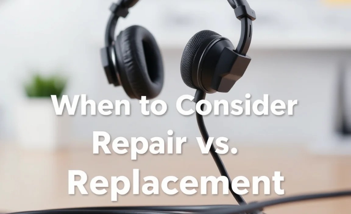 When to Consider Repair vs. Replacement