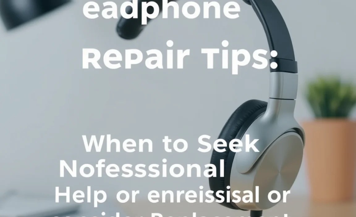 When to Seek Professional Help or Consider Replacement