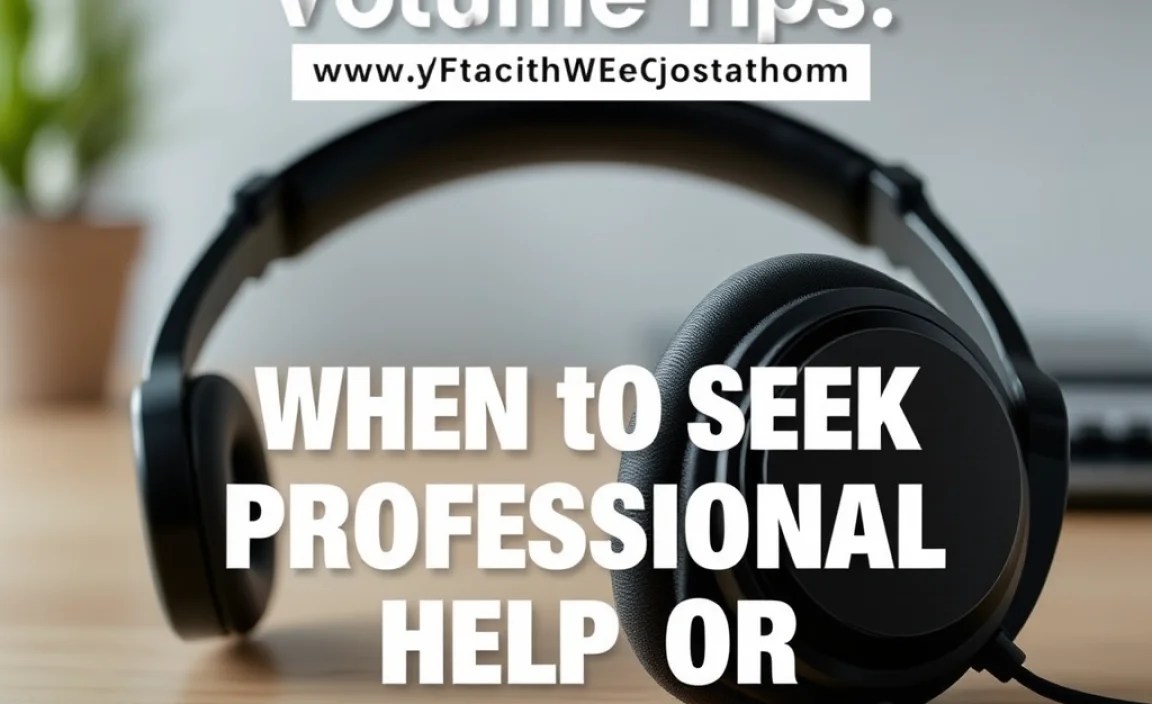 When to Seek Professional Help or Replace