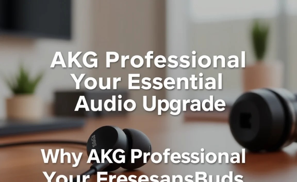 Why AKG Professional Earbuds Make a Difference