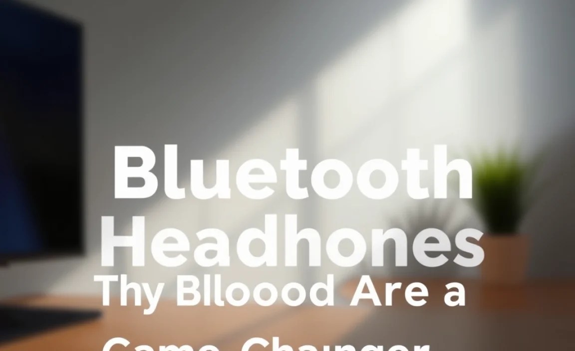 Why Bluetooth Earbuds Are a Game-Changer