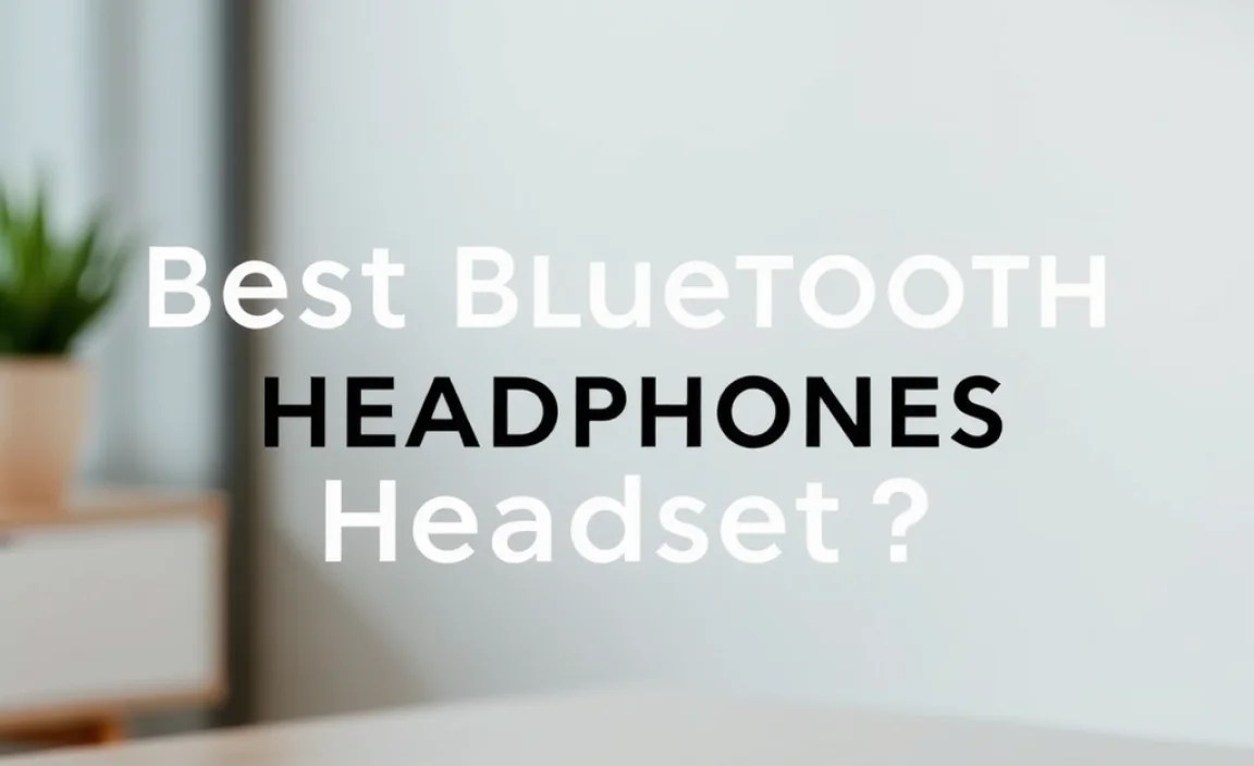 Why Choose a Bluetooth Headset?