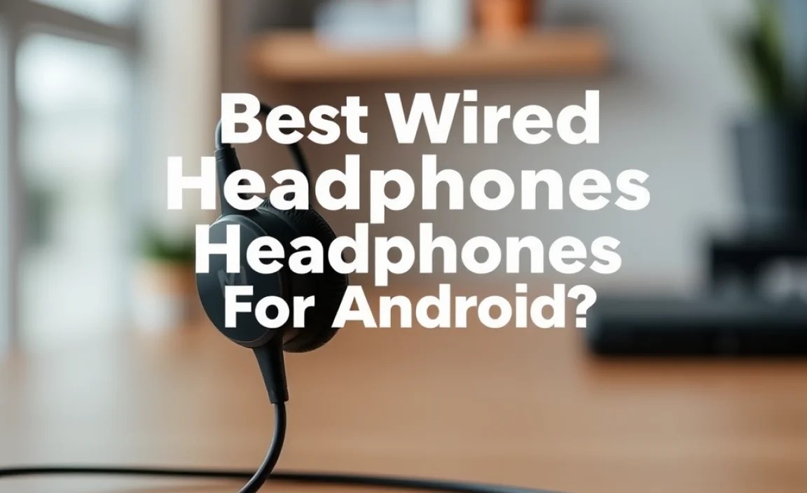 Why Choose Wired Headphones for Your Android?