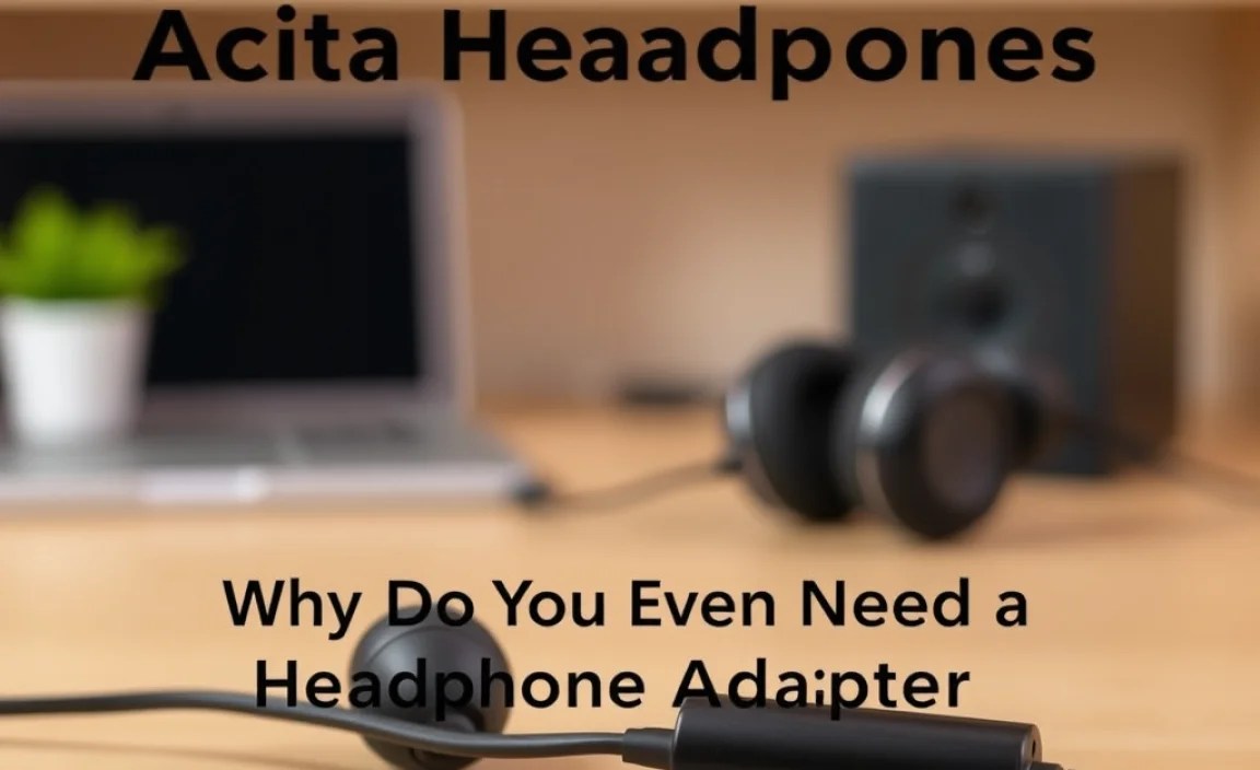 Why Do You Even Need a Headphone Adapter?