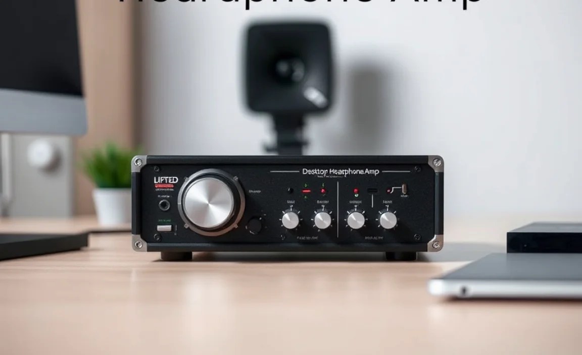 Why Do You Need a Desktop Headphone Amp?
