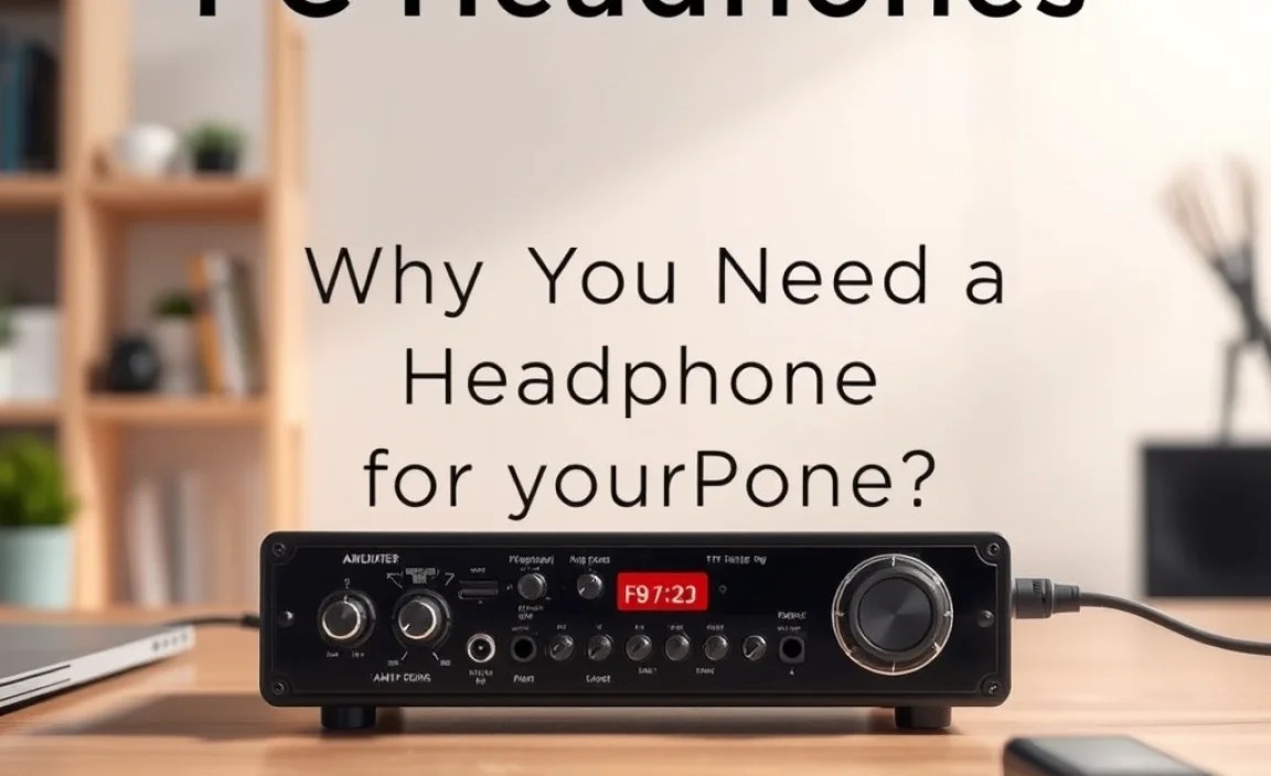 Why Do You Need a Headphone Amplifier for Your PC?