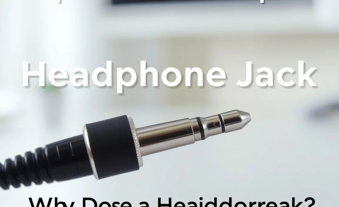 Why Does a Headphone Jack Break? Common Culprits