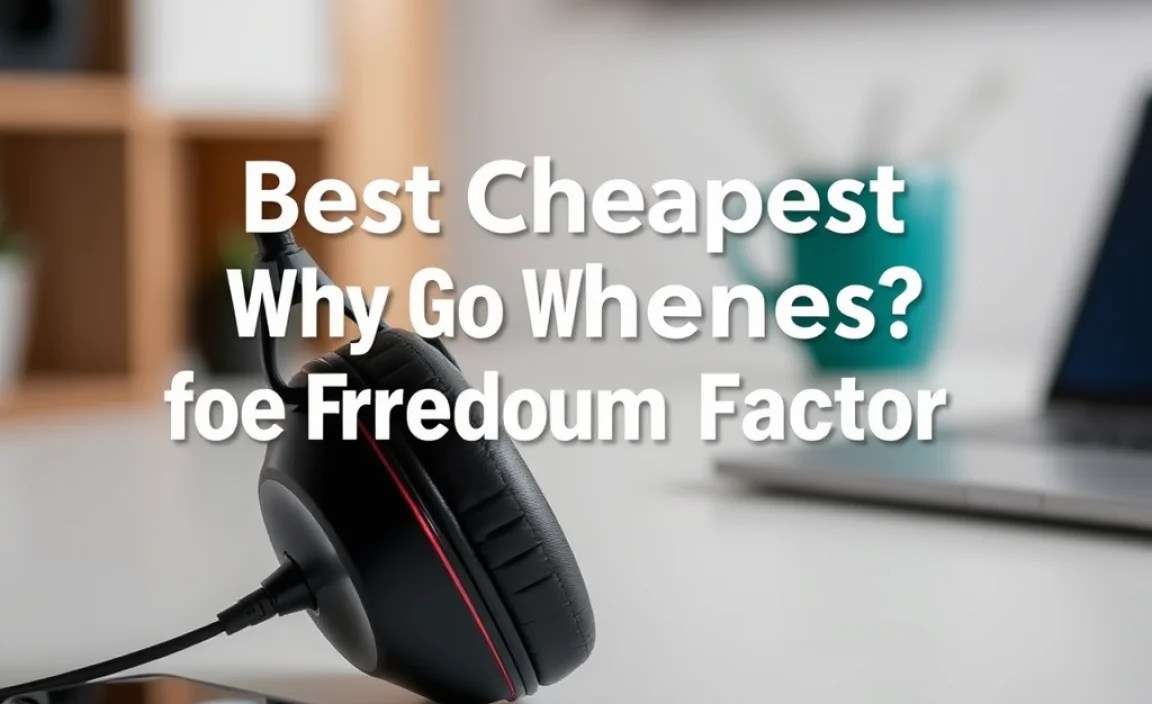 Why Go Wireless? The Freedom Factor