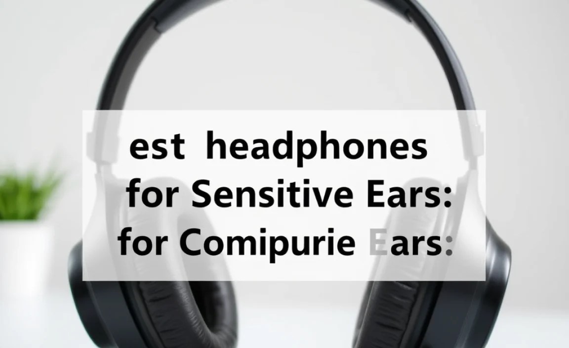 Why headphones for sensitive ears is Important?
