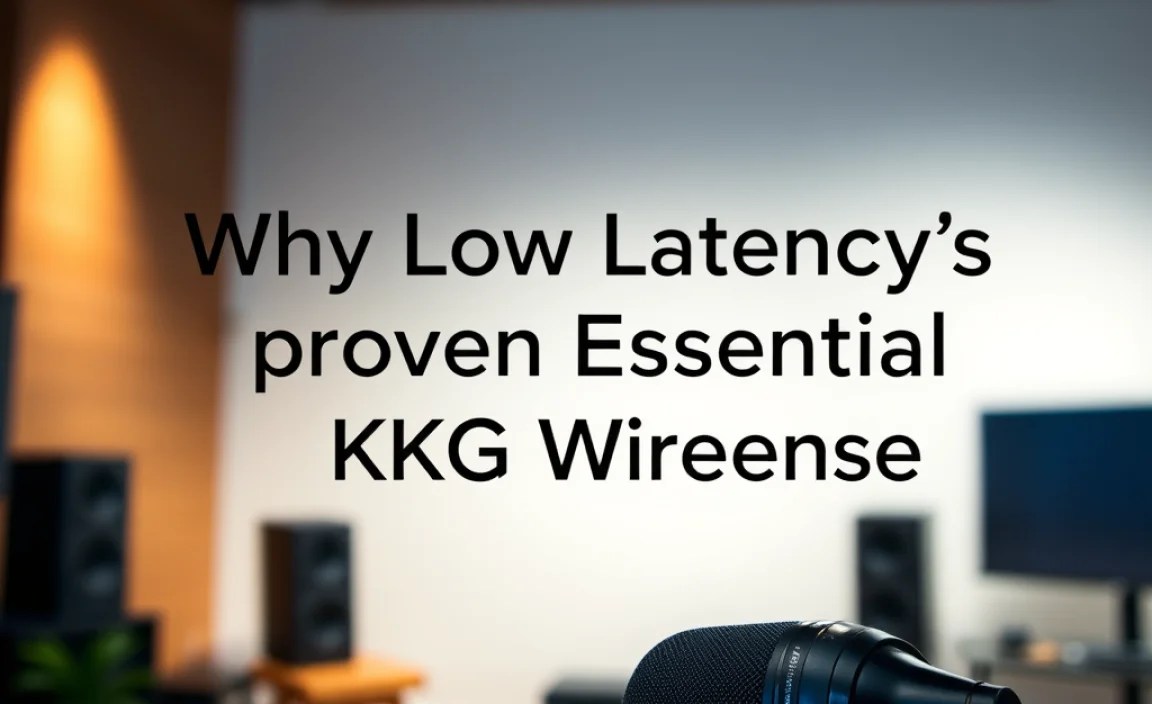 Why Low Latency is Essential for AKG Wireless