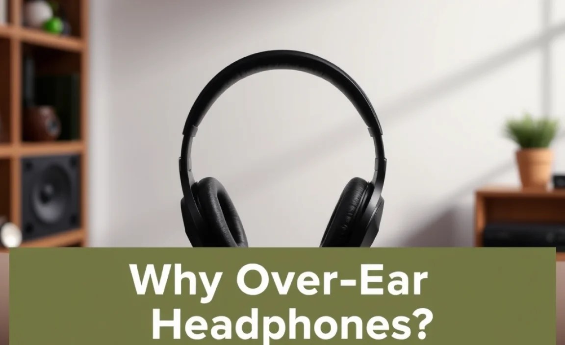 Why Over-Ear Headphones?