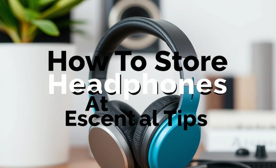 Why Proper Headphone Storage Matters