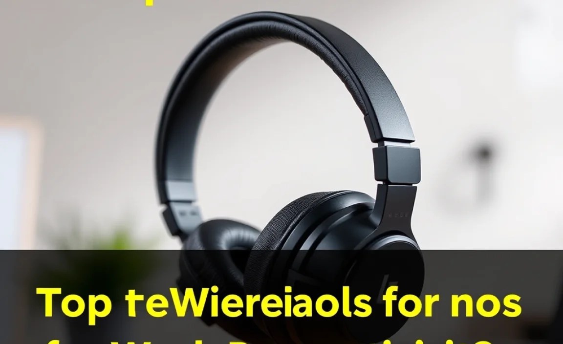 Why Wireless Headphones for Work is Important?