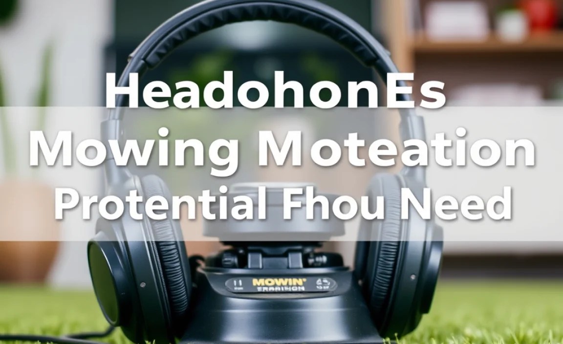 Why Your Ears Need Protection While Mowing