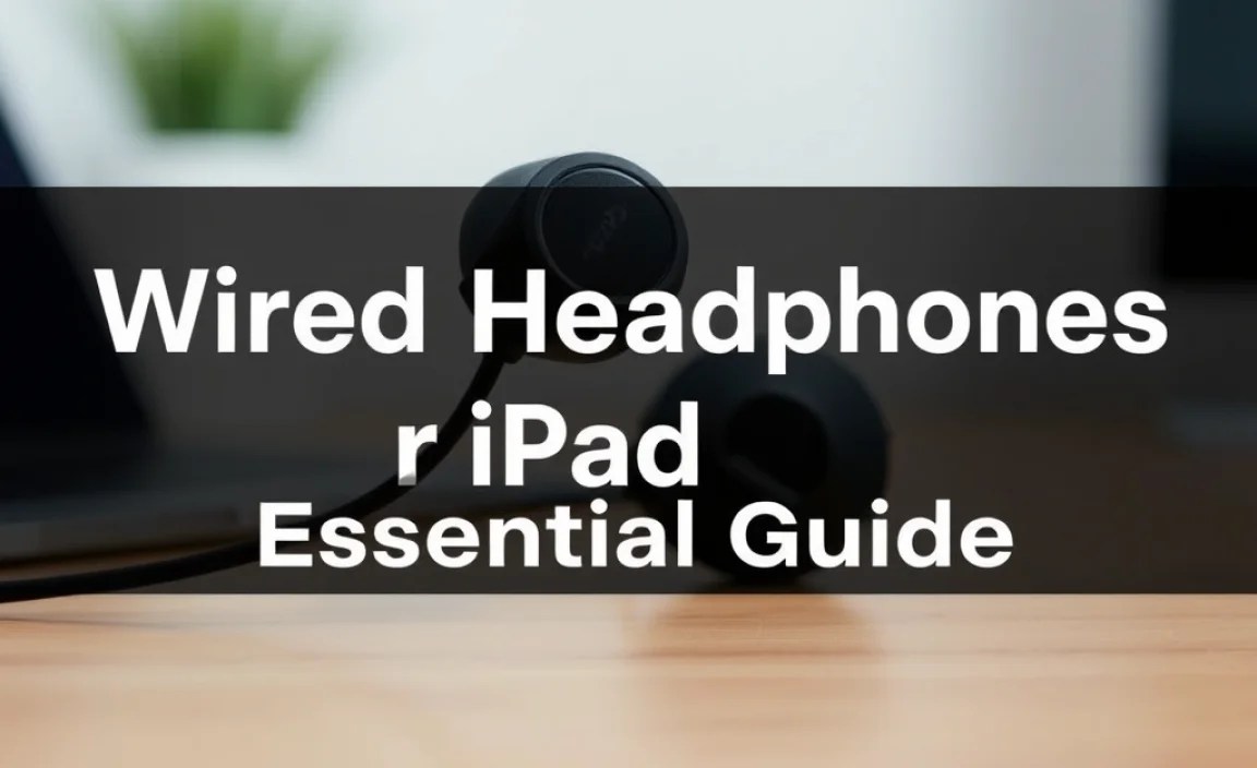 Wired Headphones for iPad: Essential Guide