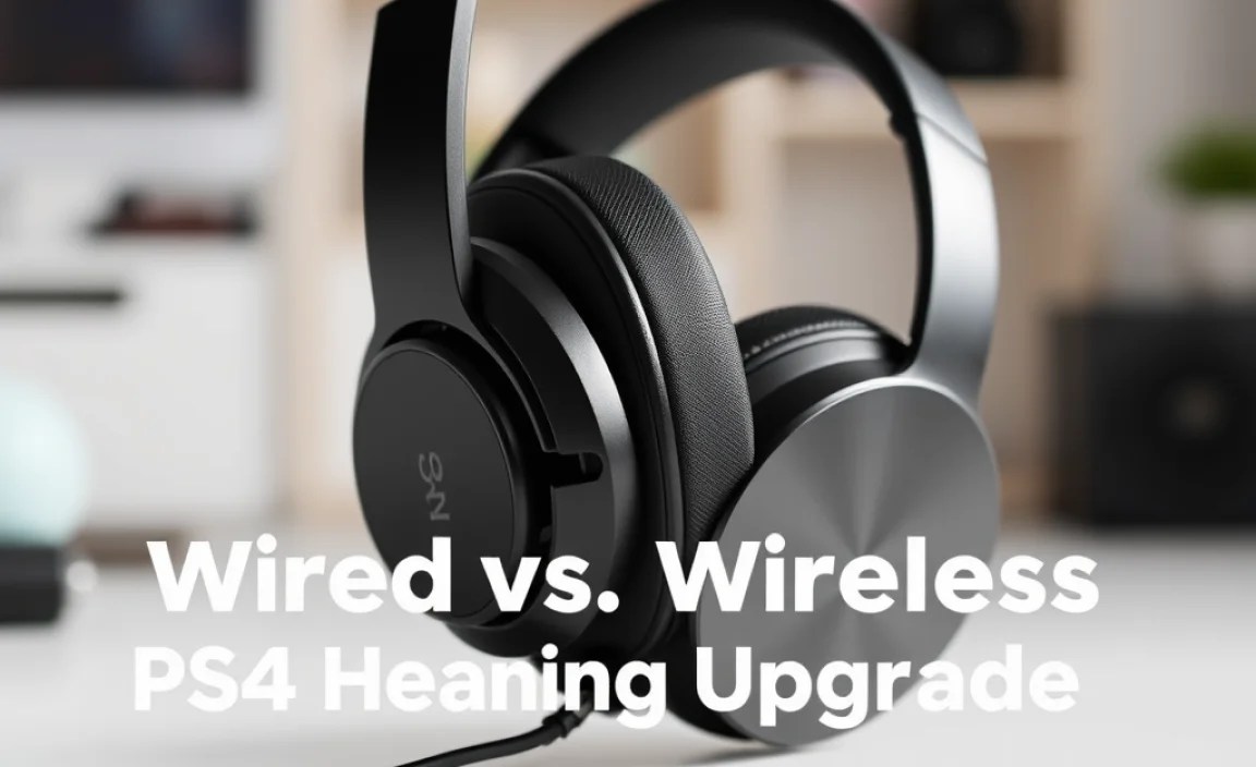 Wired vs. Wireless PS4 Headphones