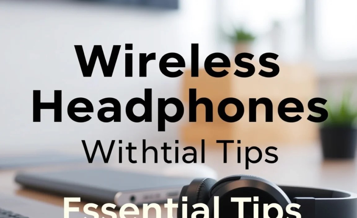 Wireless Headphones With Mic For Mobile: Essential Tips