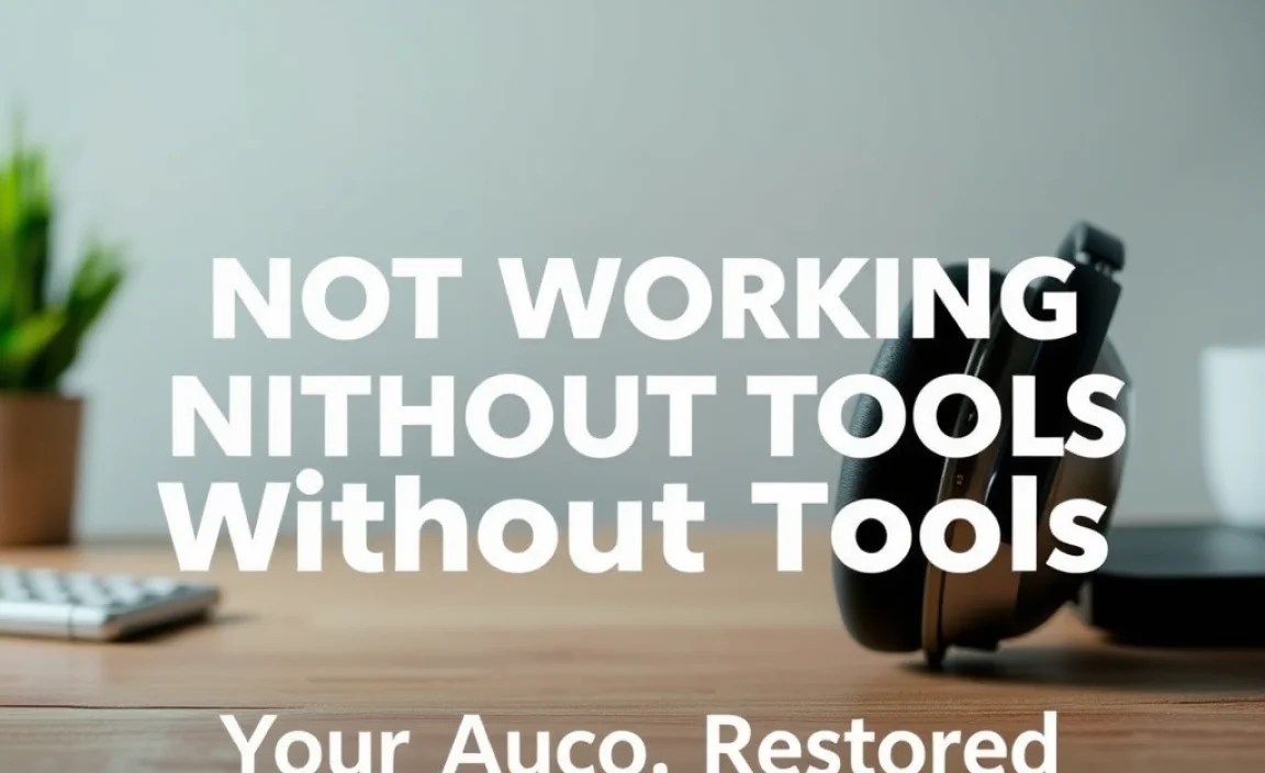 Your Audio, Restored!