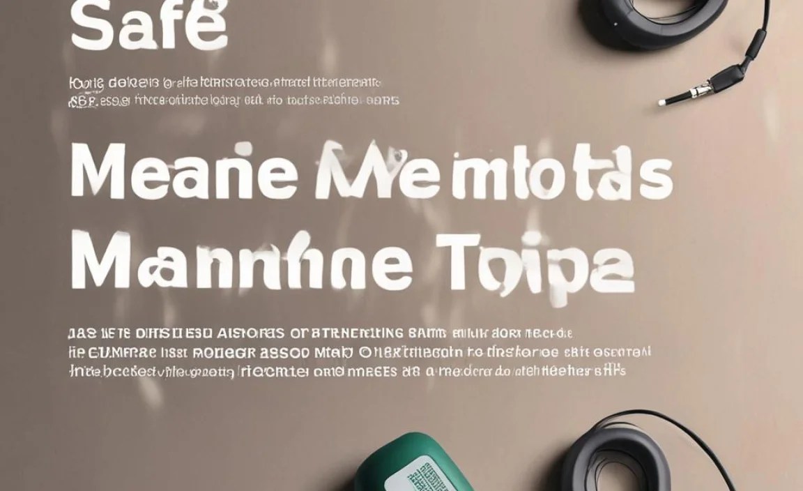 Safe Methods For Headphone Battery Maintenance Tips
