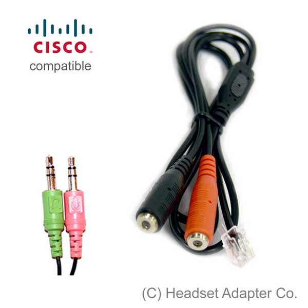 Cisco PC Headset Adapter for Cisco 7940 IP Phone