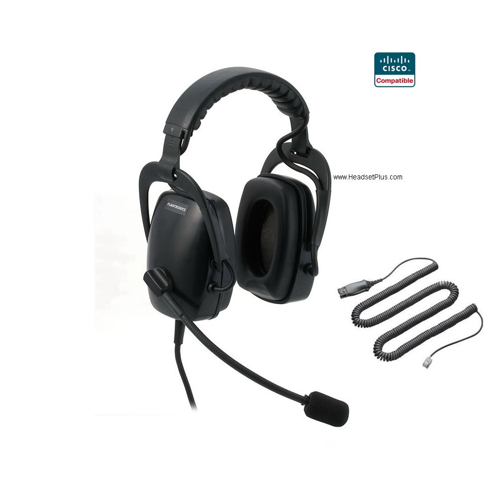 PLANTRONICS SHR208301CIS RUGGED HEADSET FOR CISCO PHONES