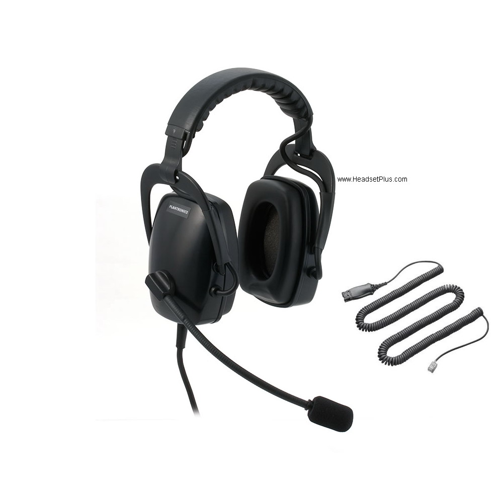 PLANTRONICS POLARIS SHR208301 INDUSTRIAL HEADSET FOR HIGH NOISE
