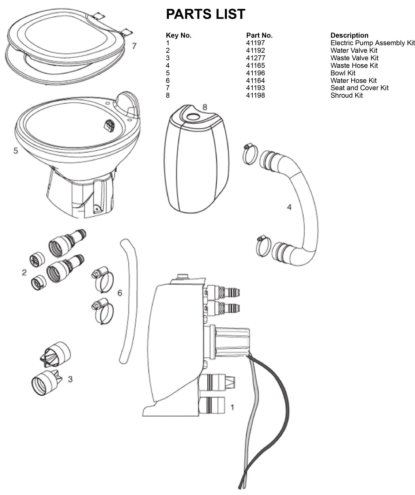 Comfort Mate Electric Parts